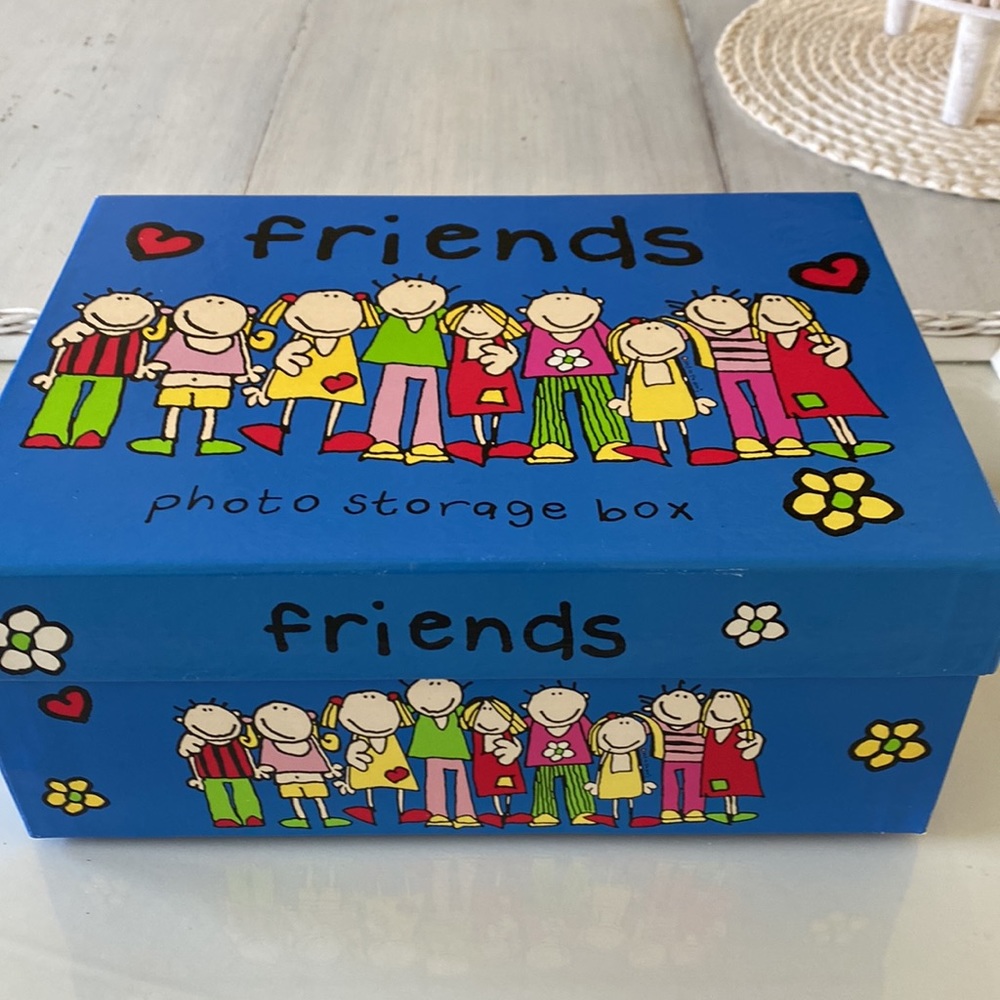VTG Friends Bang on The Door Photo Storage Box